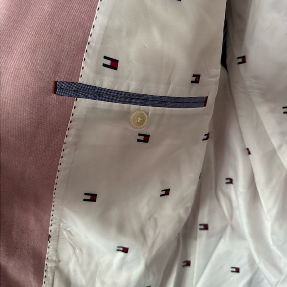 Tommy Hilfiger Pink Men's Blazer - Picture 8 of 10